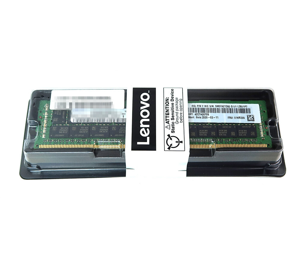 New Lenovo/IBM 4X77A08633 02JK237 32GB 2Rx4 DDR4 PC4-3200 RDIMM Server Memory