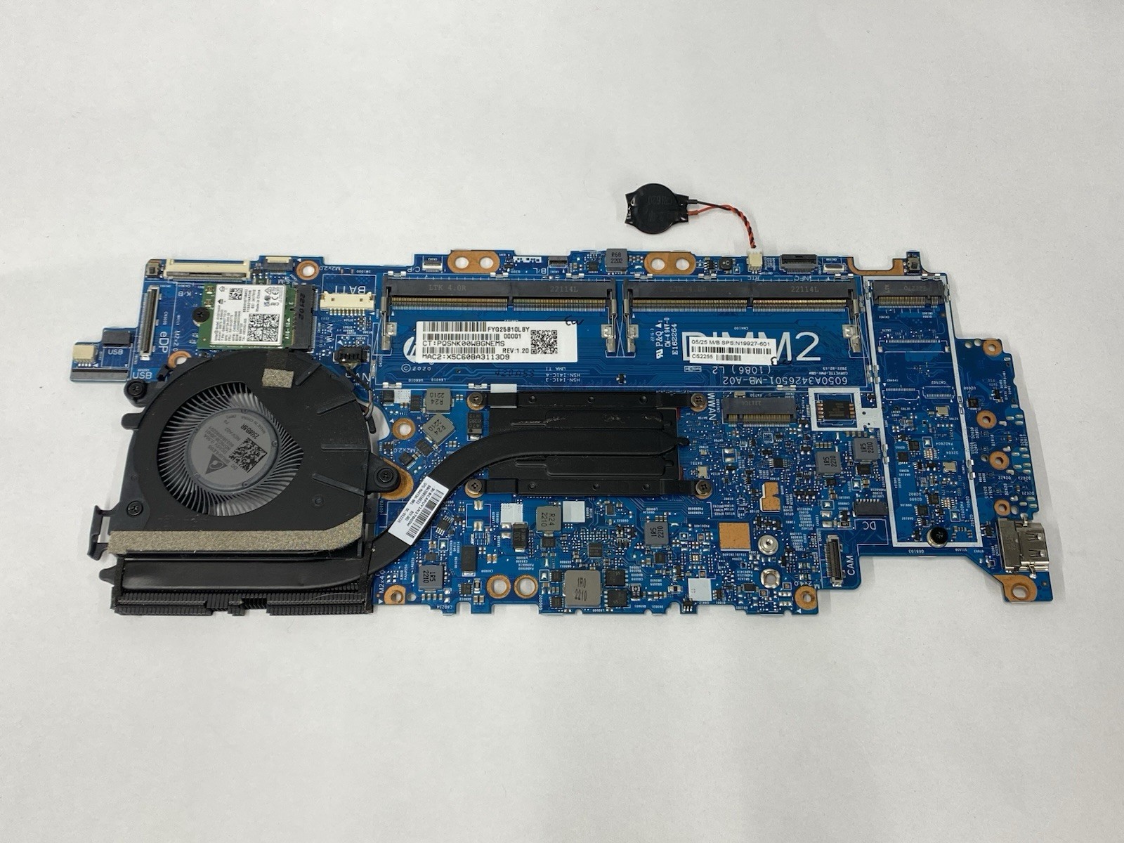 HP EliteBook 840 G8 Motherboard i5-1135G7 SRK05 Tested Working