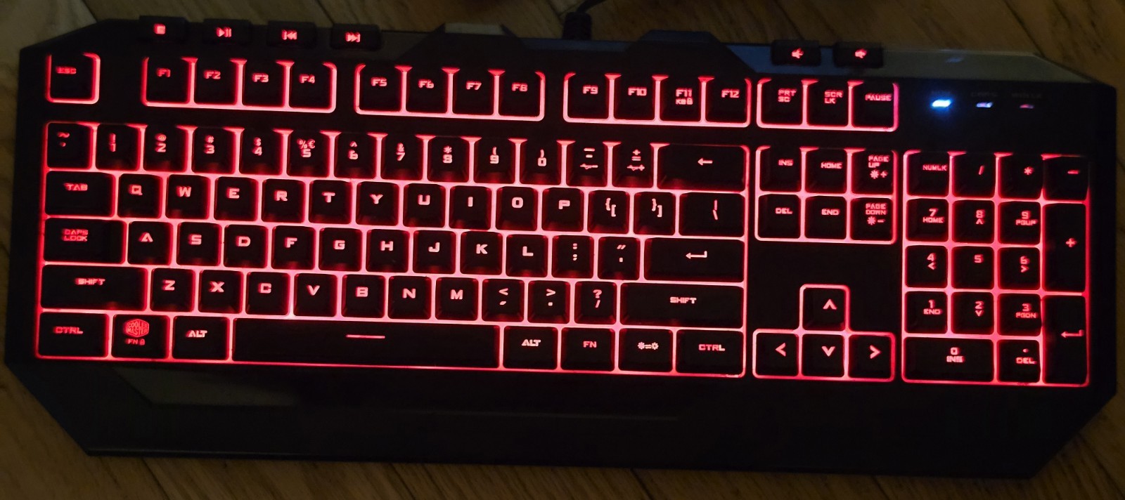 Cooler Master Devastator 3 Keyboard Model SGB-3000 Black Wired - Keyboard Only