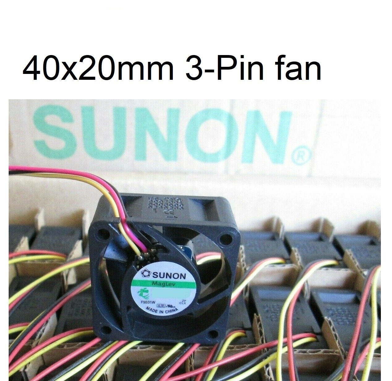1x Very quiet replacement fan for EnGenius ECS1112FP