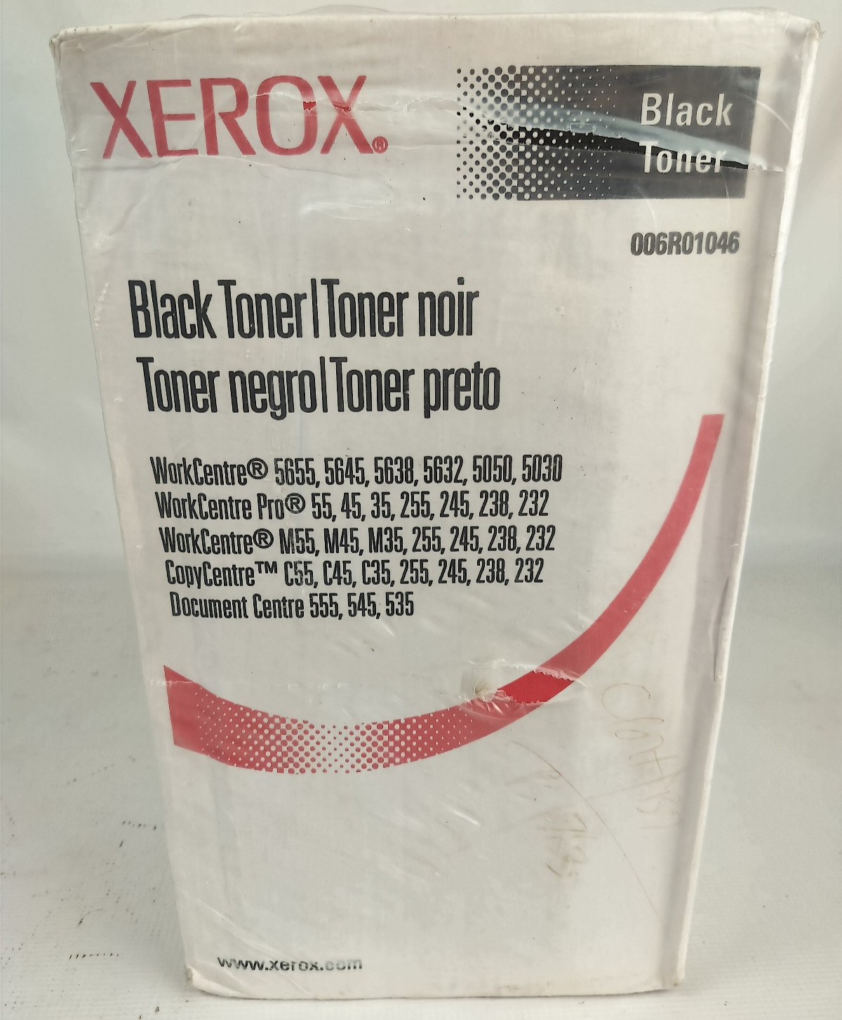Xerox 006R01046 Black Toner Two Toner + Waste Genuine OEM Sealed Box 