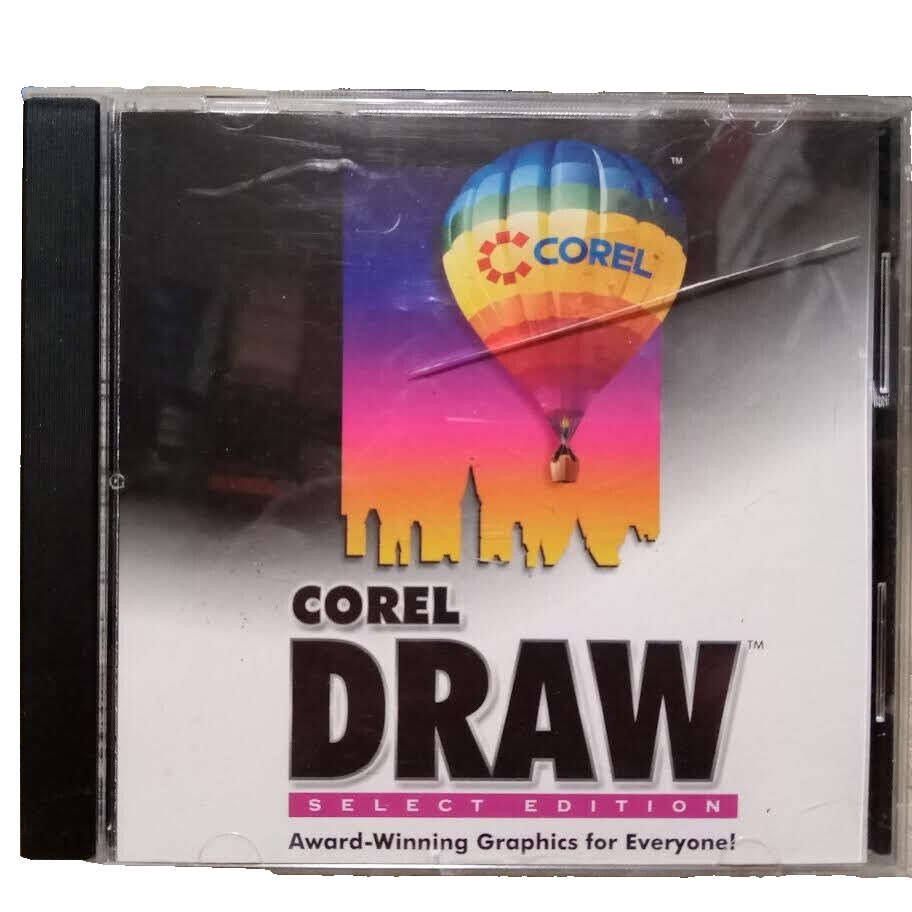 Corel Draw Select Edition (CD-ROM 1998, Windows)