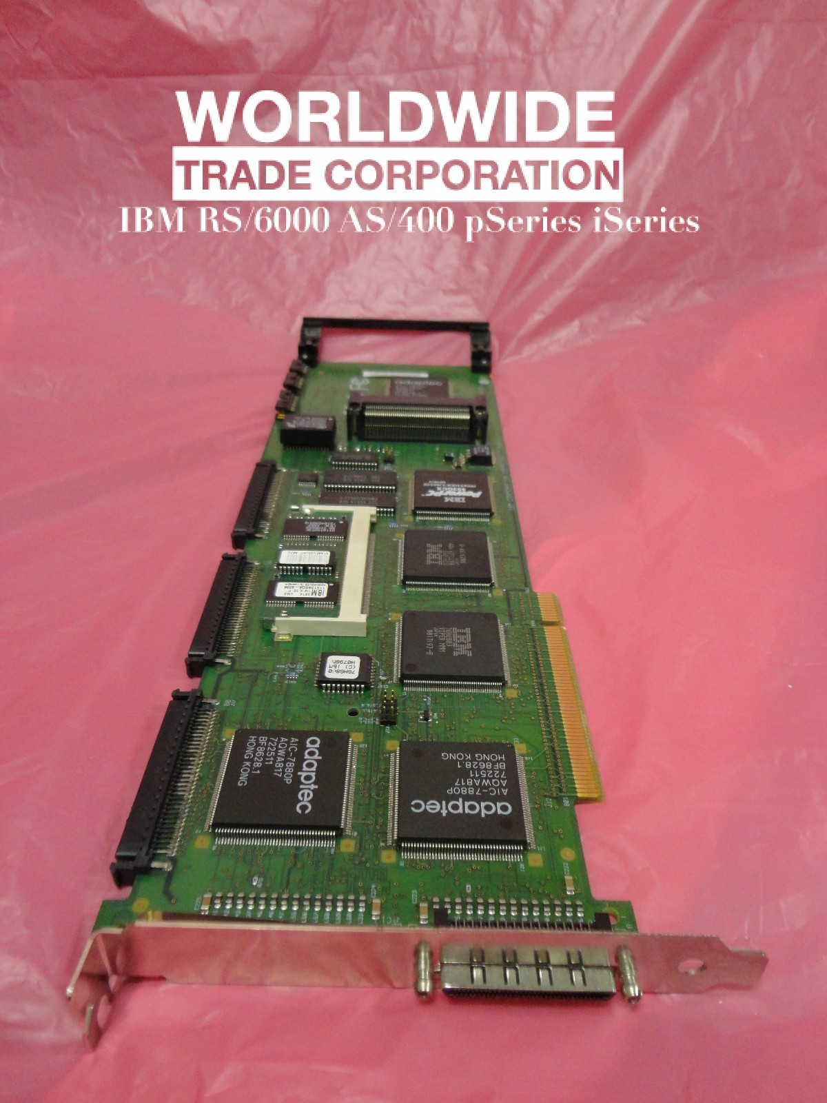 IBM 76H3587 2493 PCI LVD SCSI-2 F/W RAID Adapter 16-Bit (Type 4-H) pSeries