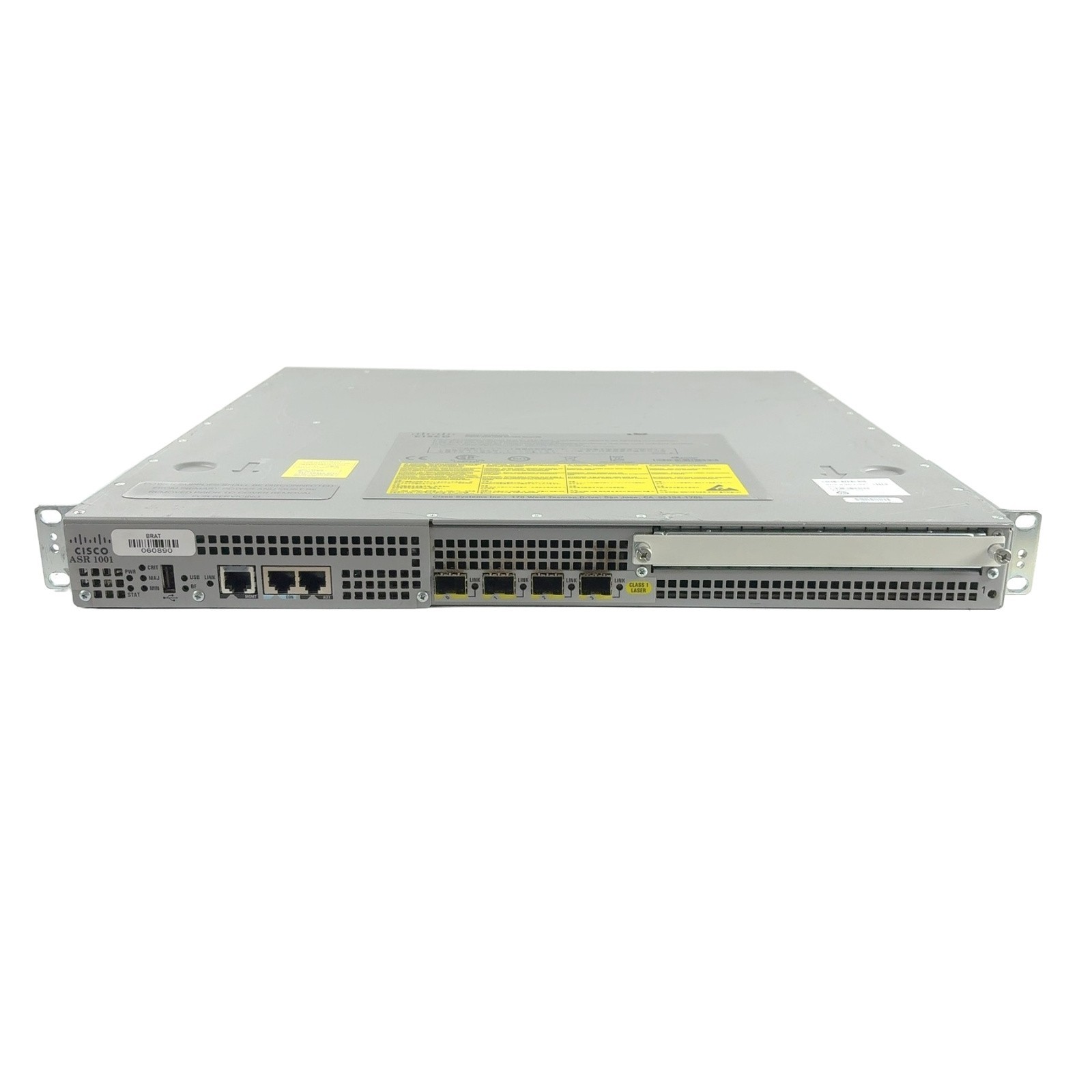 Cisco ASR1001 4-Port Gigabit Ethernet Aggregation Services Router Dual AC PSU
