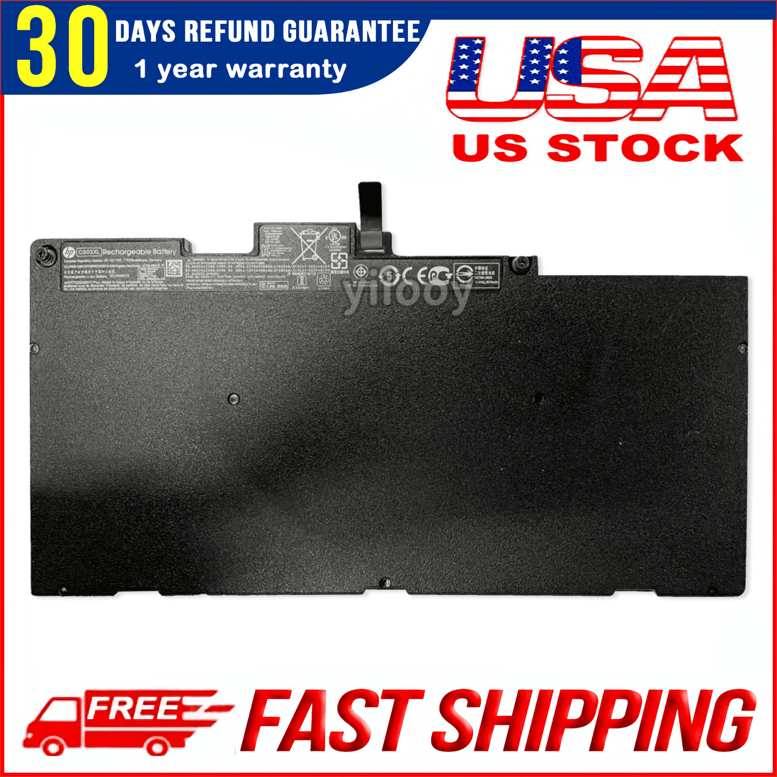 New Genuine CS03XL Battery for HP Elitebook 745 840 G3 G4 854108-850 800513-001
