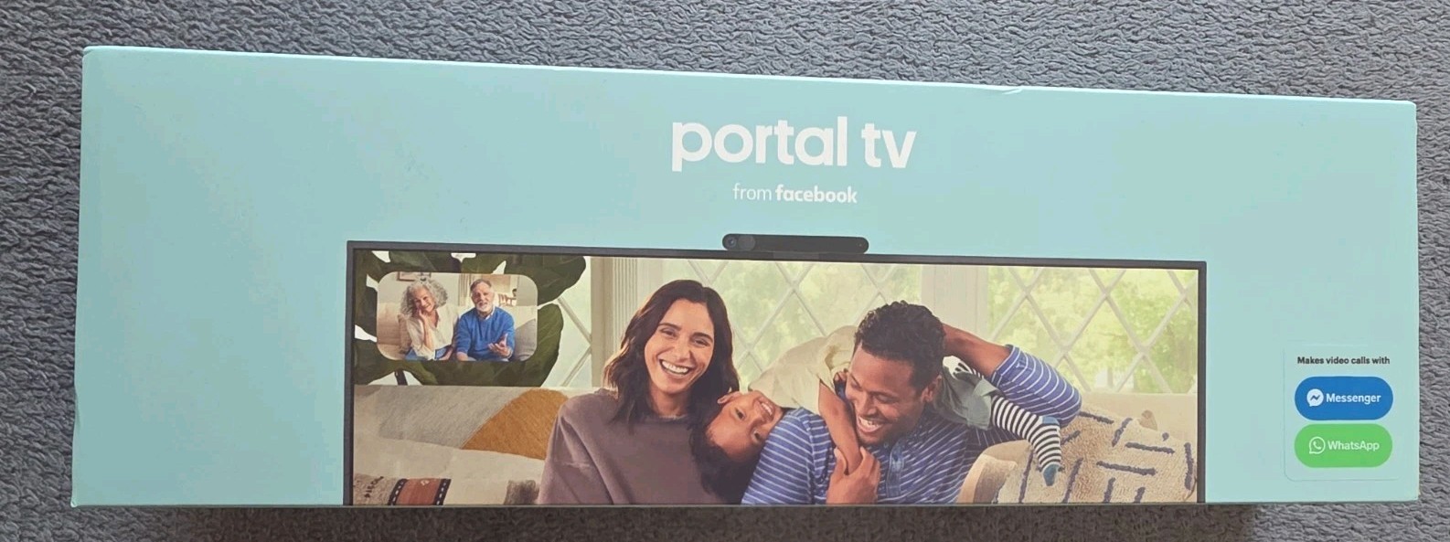 Portal TV from Facebook - Smart Video TV Calling, LW94NS, Open-Box 