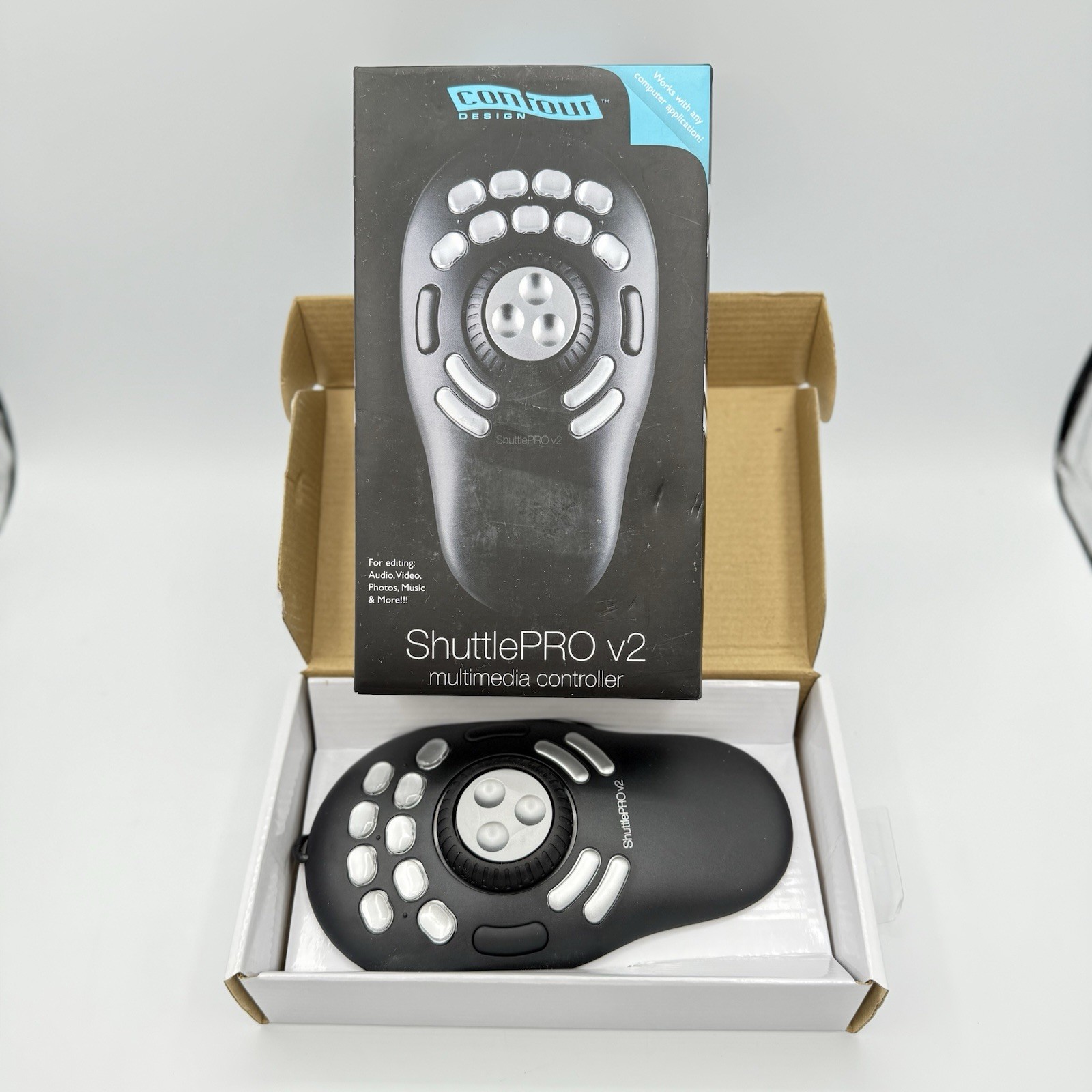 Contour Shuttle Pro V2 Multimedia Controller (00498-0) NEW OPEN BOX Complete