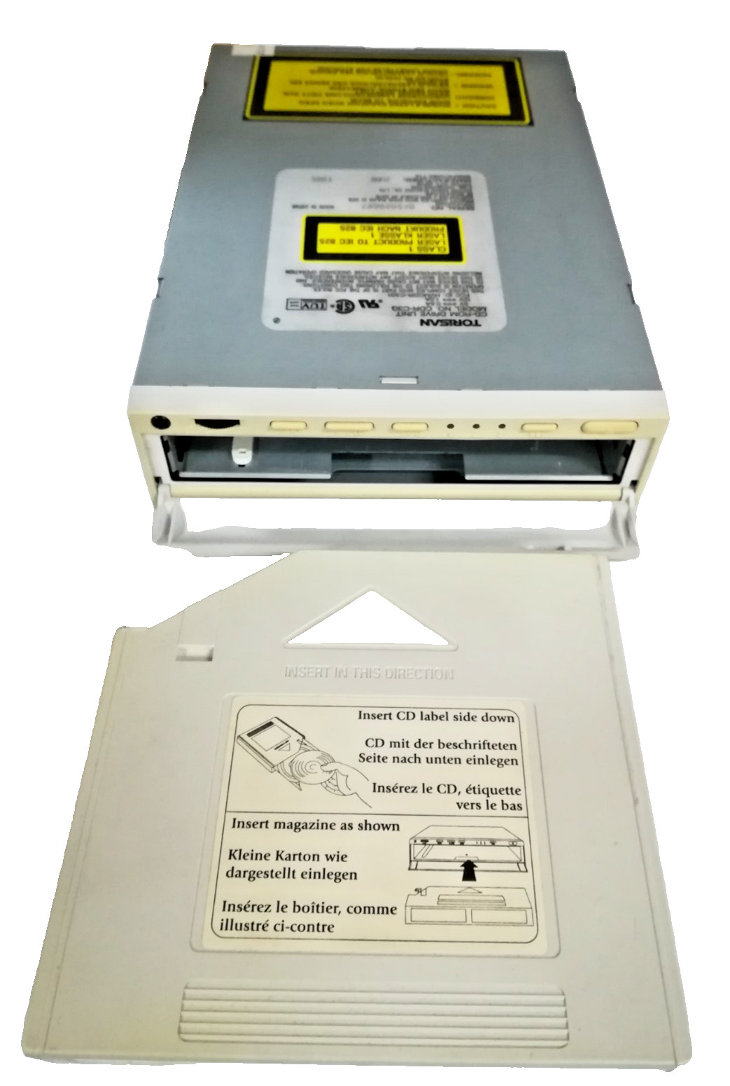 TORISAN CDR-C3G***IDE Internal CD-ROM DRIVE- 3 CD Changer VINTAGE/RETRO**#LW1825