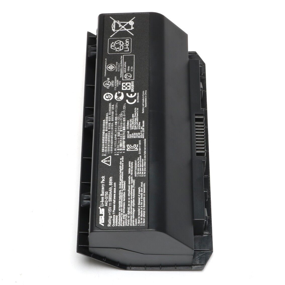 Genuine NEW A42-G750 Battery for ASUS ROG 750 G750J G750JH G750JM G750JX Series