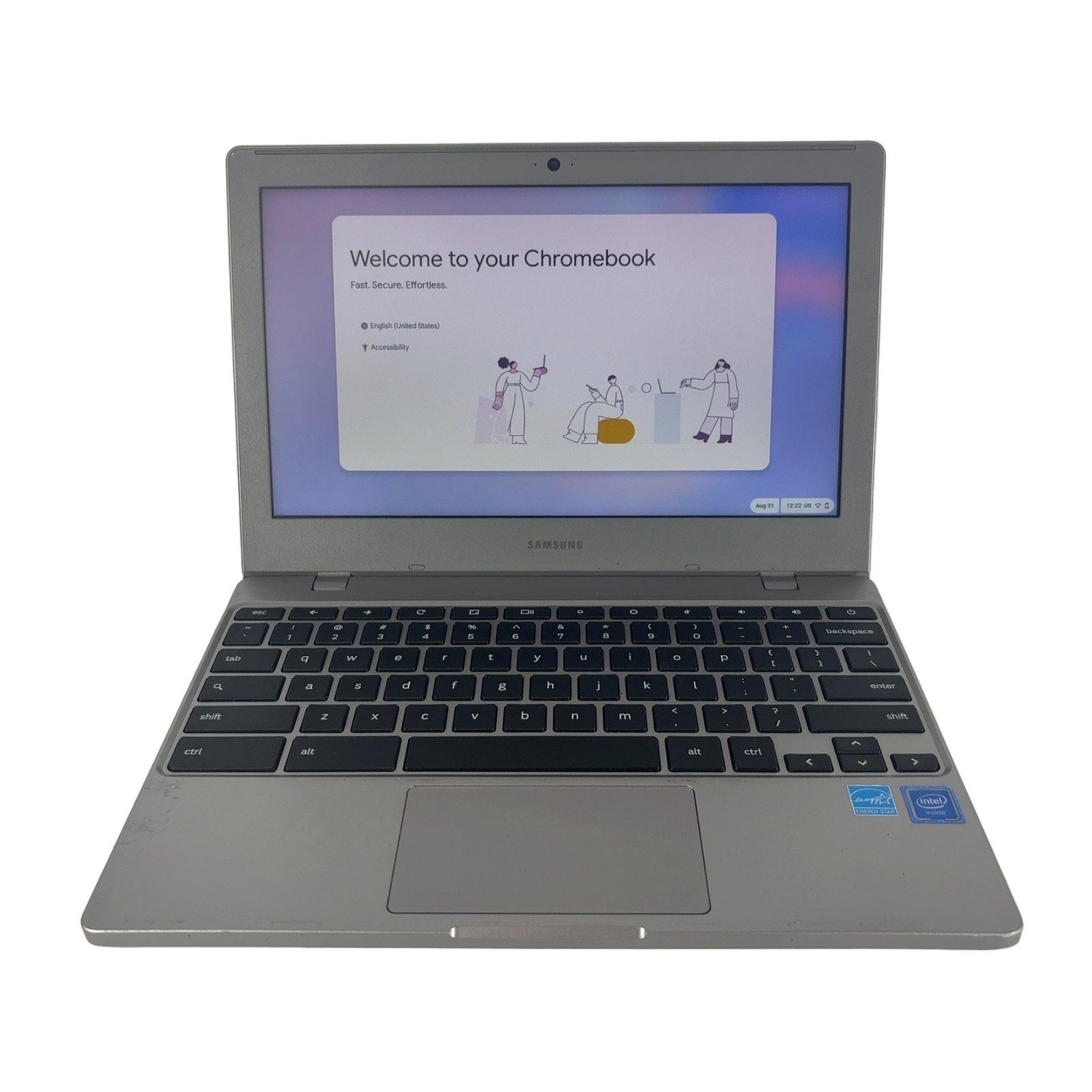 Samsung Chromebook 4 11.6" HD 1.1GHz Celeron 4GB RAM 32GB eMMC Intel UHD 600