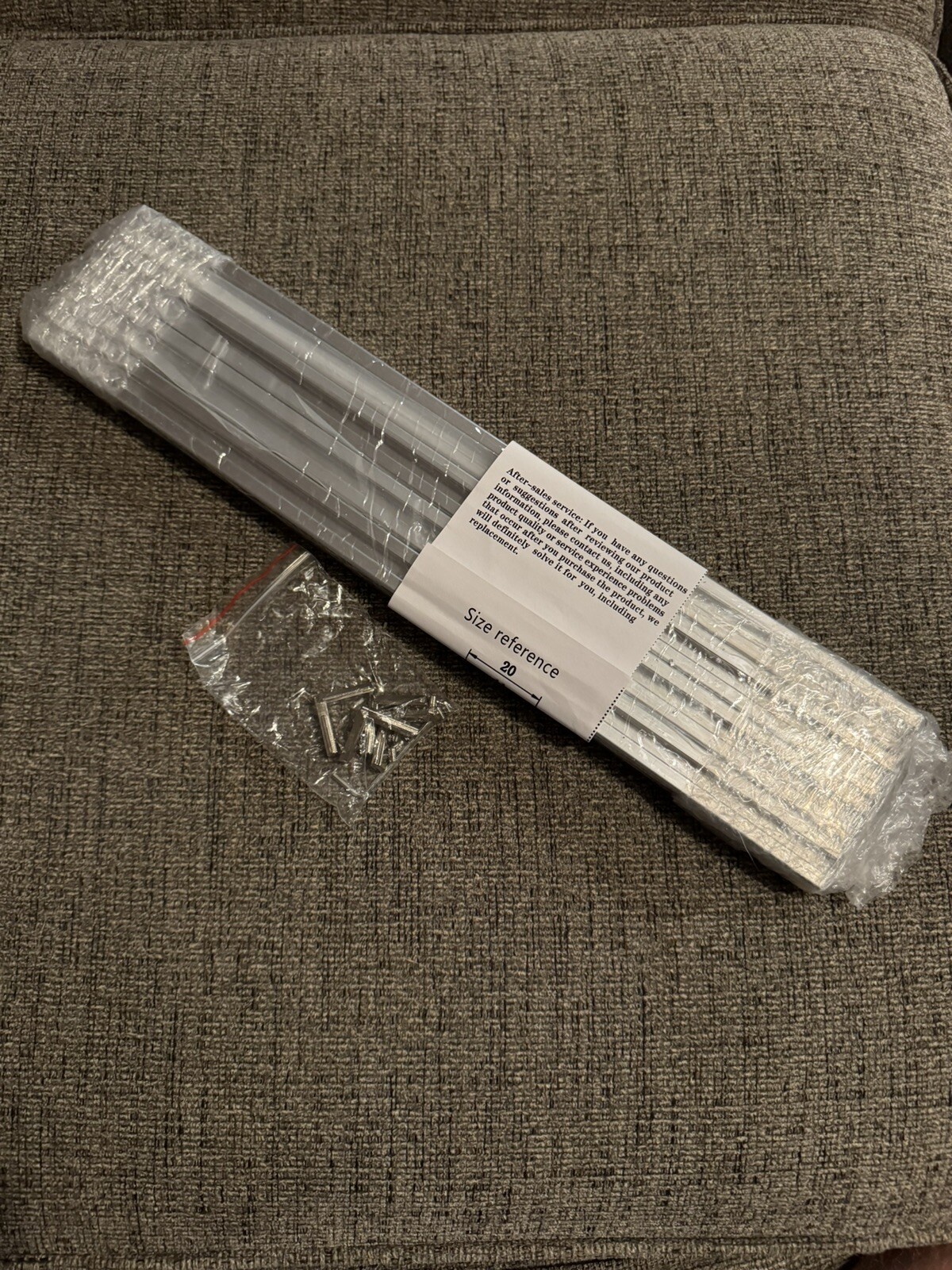 4pcs 400mm T Slot 2020 Aluminum Extrusion European Standard Anodized Linear Rail