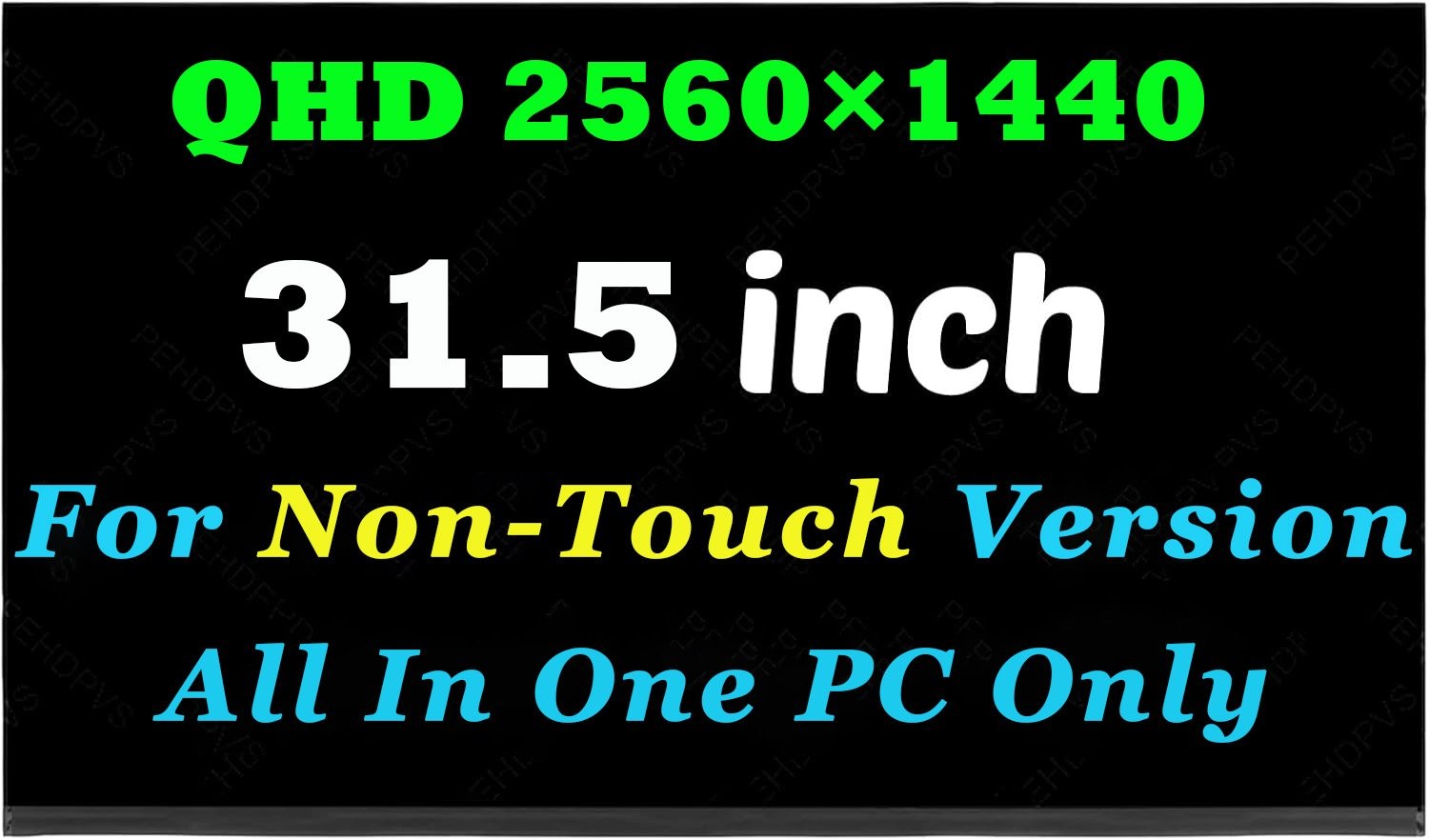 32“ QHD 2560×1440 LCD Screen Display HP AIO 32-b0614nw 32-b0619nd 32-b0700ng