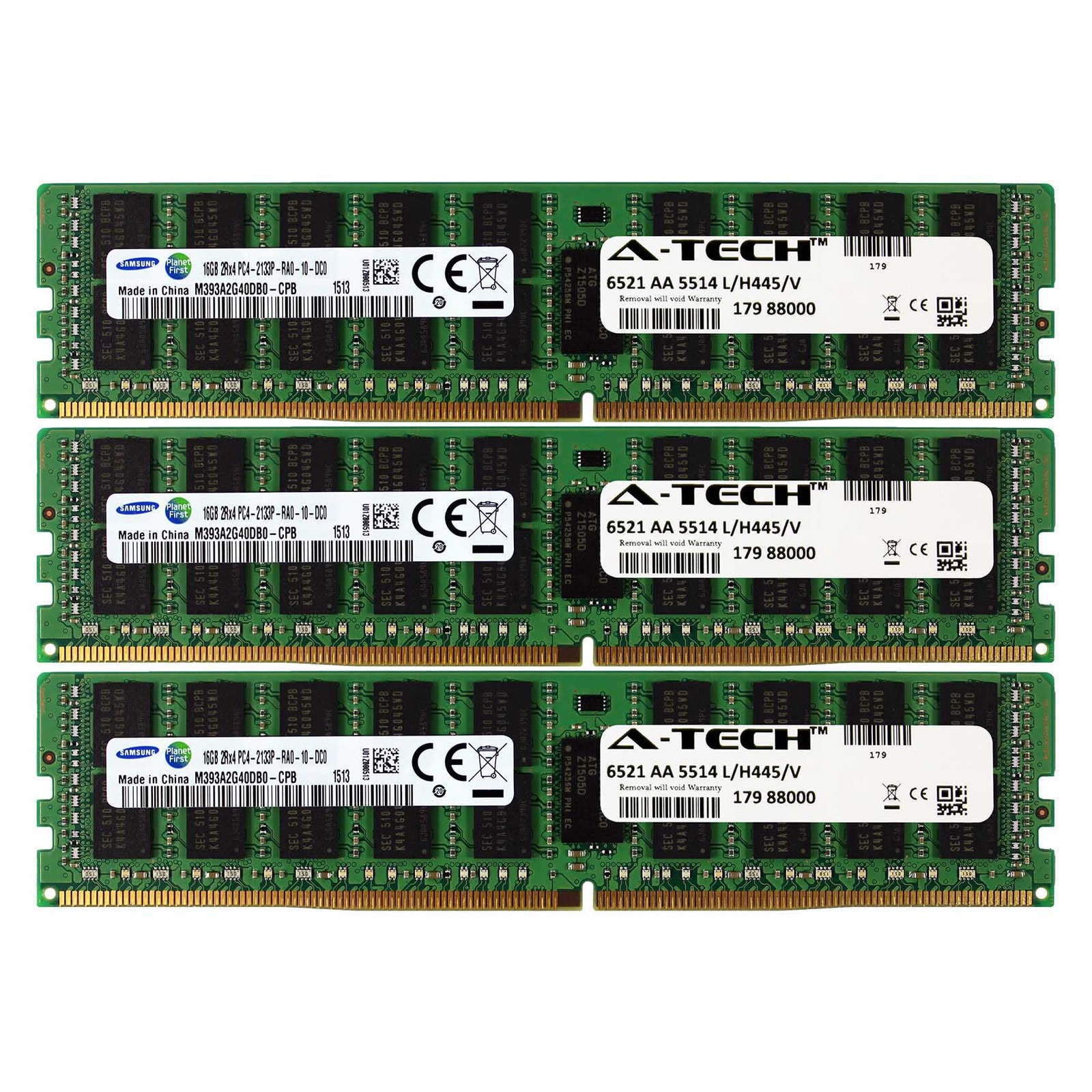PC4-17000 Samsung 48GB Kit 3x 16GB Dell PowerEdge R730xd R730 R630 Memory RAM