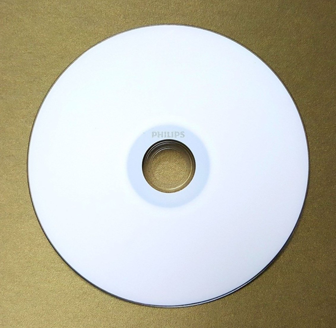 10 PHILIPS Blank 16X DVD-R DVDR White Inkjet Hub Printable 4.7GB Media Disc
