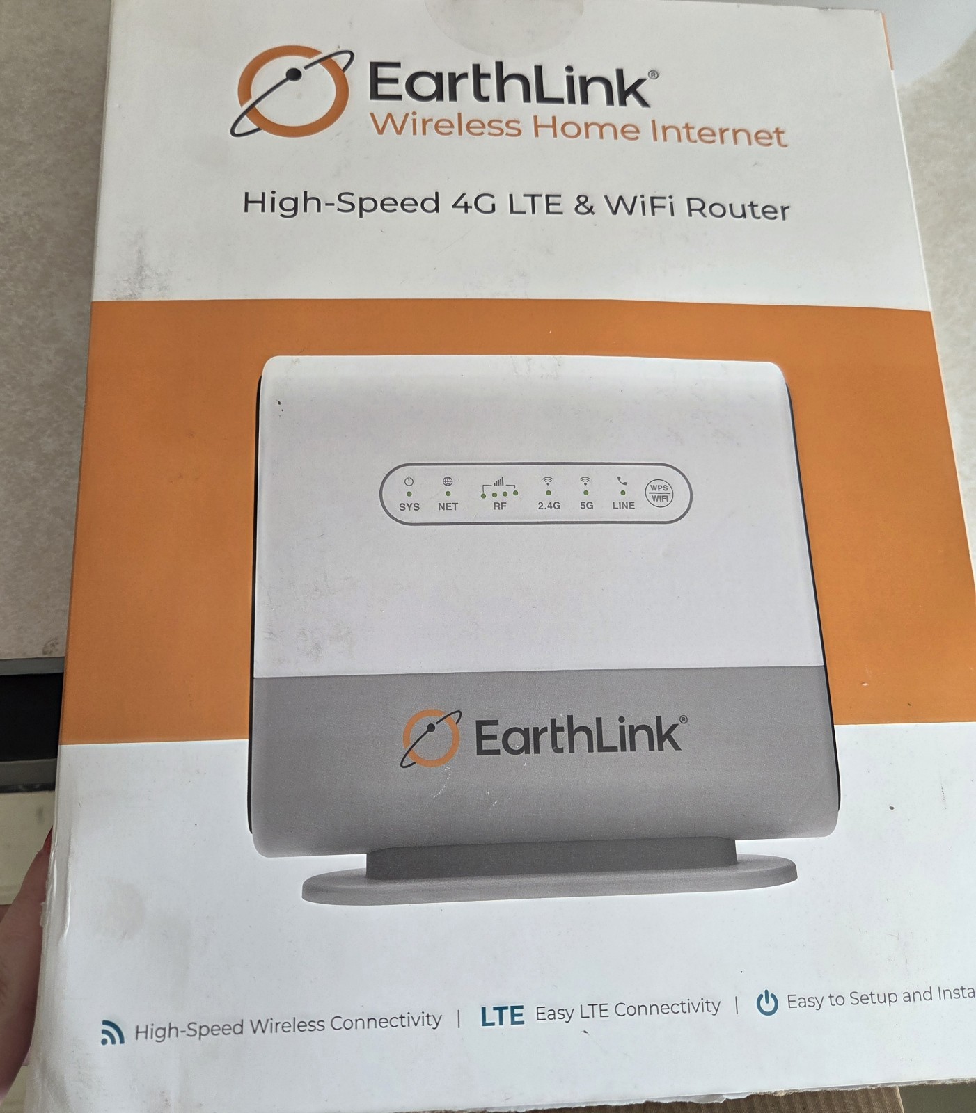 EarthLink Wireless Internet High Speed 4G LTE Wifi Router Titan 3000