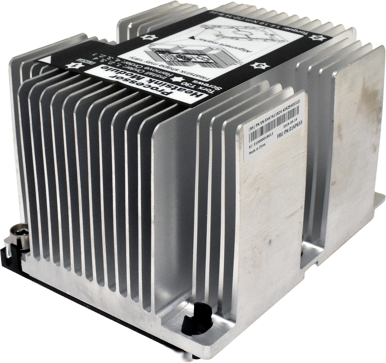 Lenovo 01KP655 CPU Heatsink for Lenovo SR650
