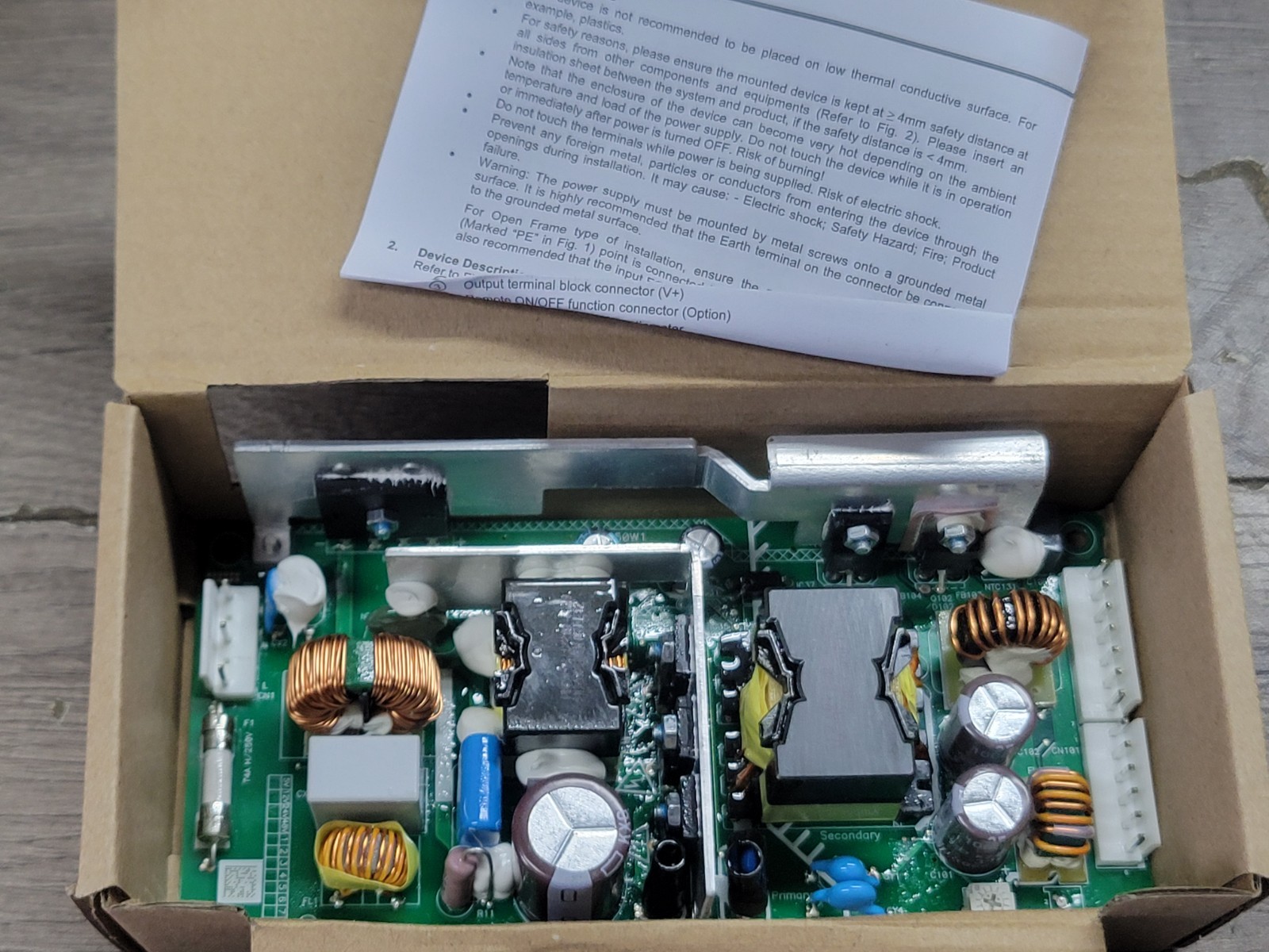 NEW DELTA SWITCHING POWER SUPPLY PJ-24V150WB