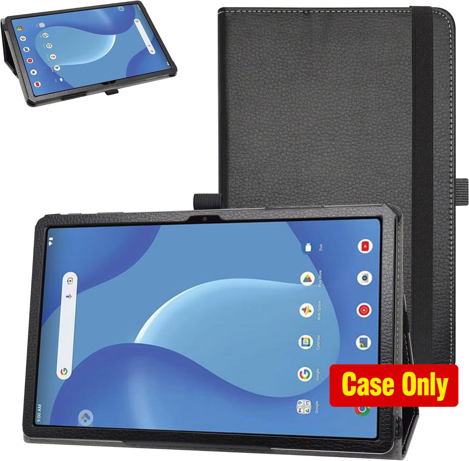 Case for Onn 11 inch Tablet Pro 2023, PU Leather Folio with 2-Folding Stand