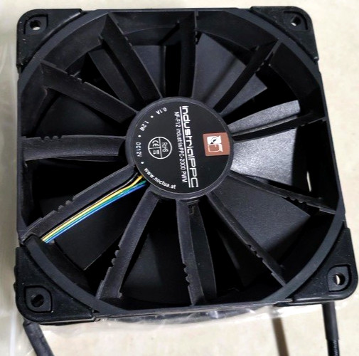 Noctua NF-F12 iPPC-2000 PWM Black Heavy Duty Cooling Fan 2000 RPM 120mm No-box