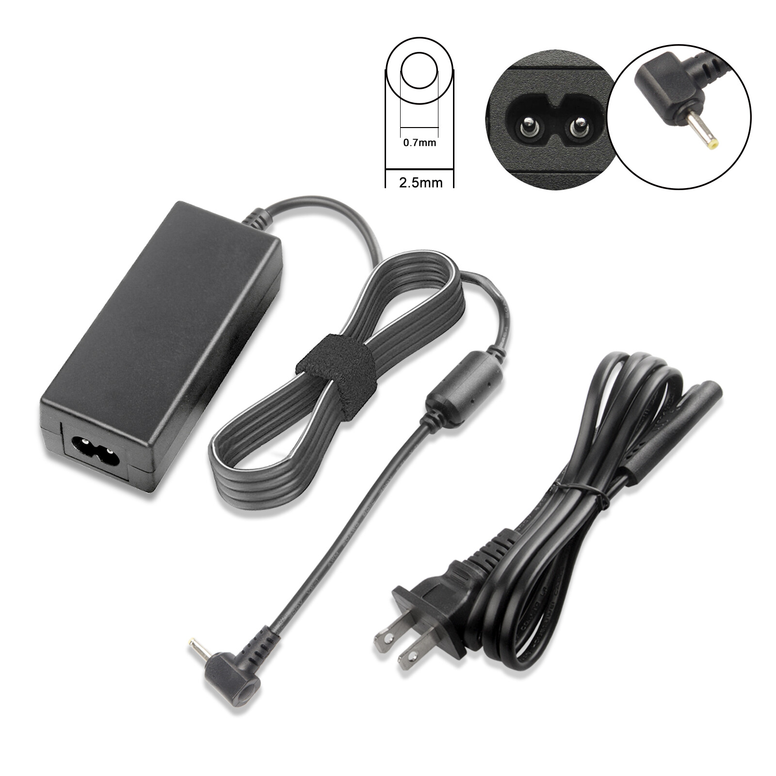 AC Charger Power Adapter for Samsung ATIV Book Chromebook Notebook DC / Type-C
