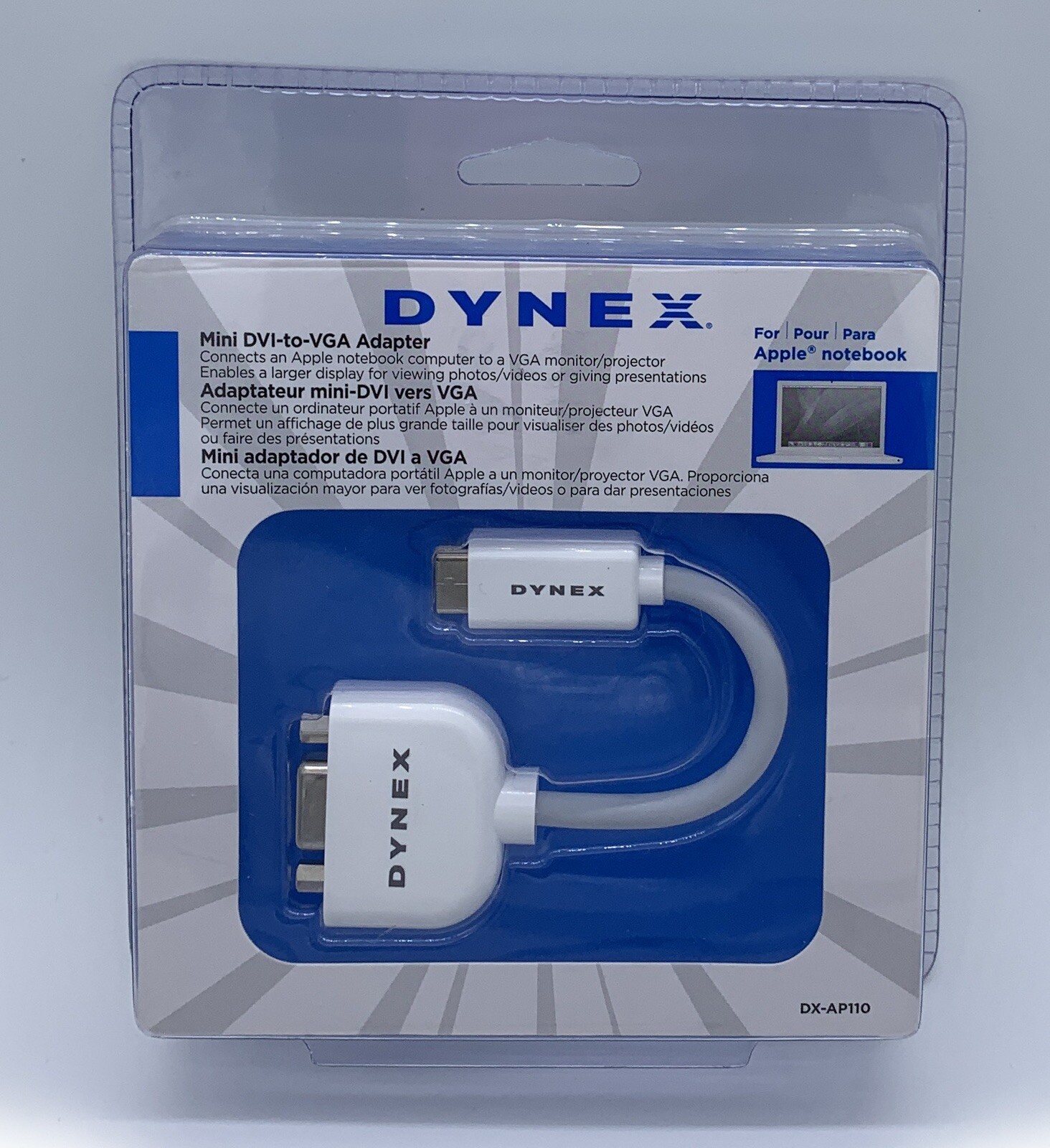 DYNEX Mini DVI-to-VGA Adapter - 