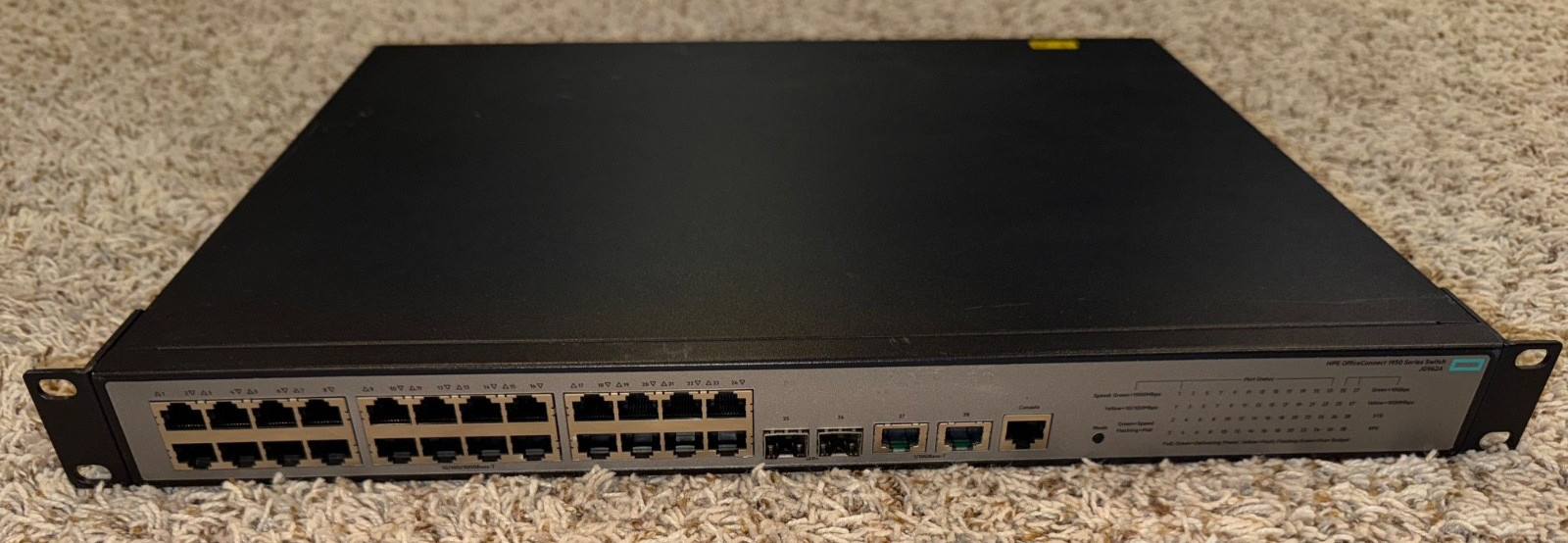HPE OfficeConnect 1950 24G 2SFP+ 2XGT PoE+(370W) Switch (JG962A)