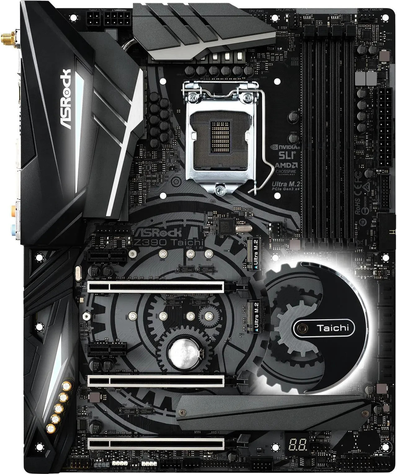 ASRock Z390 Taichi LGA 1151 (300 Series) Intel Z390 ATX Intel Motherboard