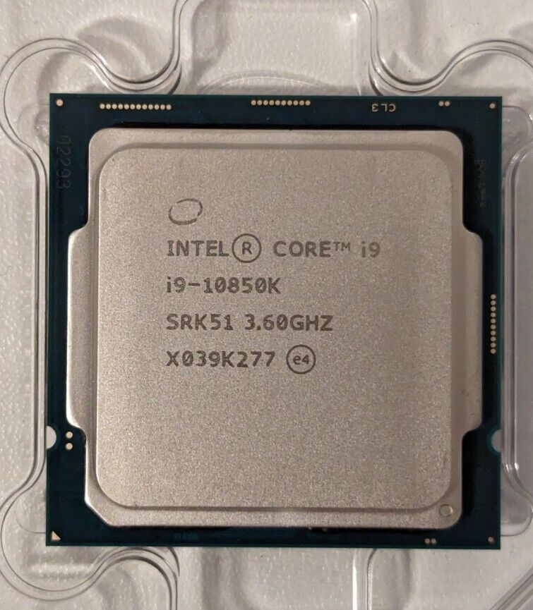 Intel Core i9-10850K (SRK51) 10-Cores 3.6GHz Socket FCLGA1200 CPU Processor