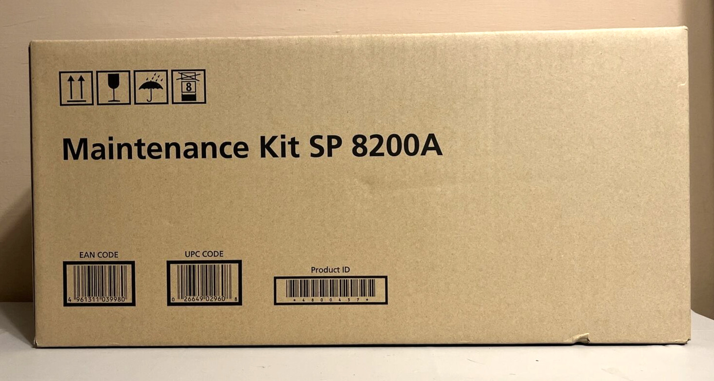 Ricoh Maintenance Kit Type SP8200A 402960 SP-8200dn Series VERY New Sealed Box