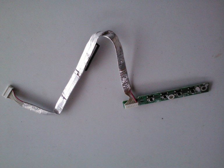 DELL E173FPC MONITOR DISPLAY KEY CONTROLLER BOARD WITH CABLE