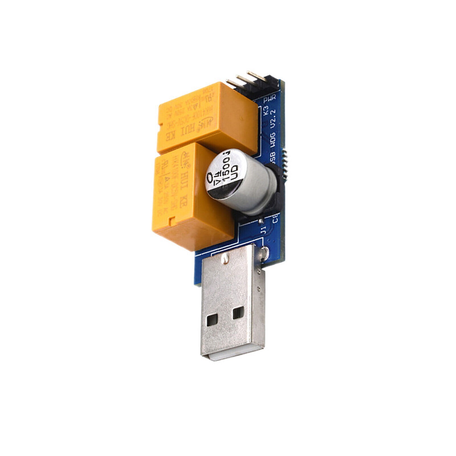 Double Relay USB Watchdog Control Module Reset control Line Monitoring Server #