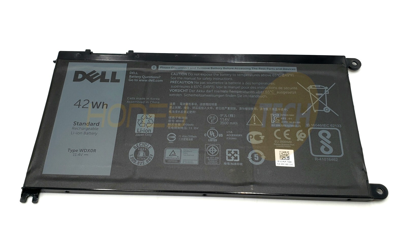 GENUINE DELL INSPIRON 5570 7378 7460 3CELL 42WHR BATTERY WDX0R CYMGM
