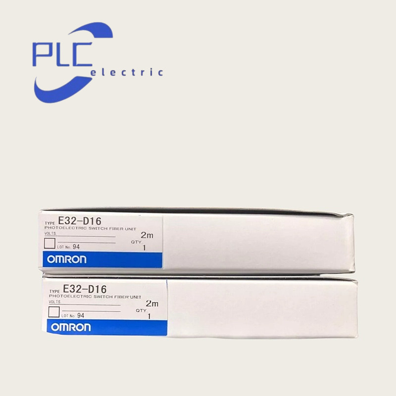A Set NEW Omron E32-D16 2M Optical Fiber Sensor Reflecting Form Fast Delivery