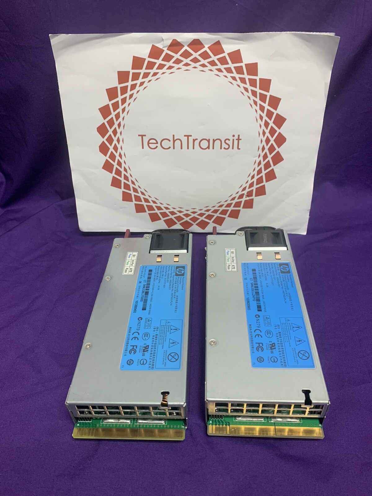 Lot of 2 HP HSTNS-PL14 499250-201 460W Power Supply 511777-001 503269-B21