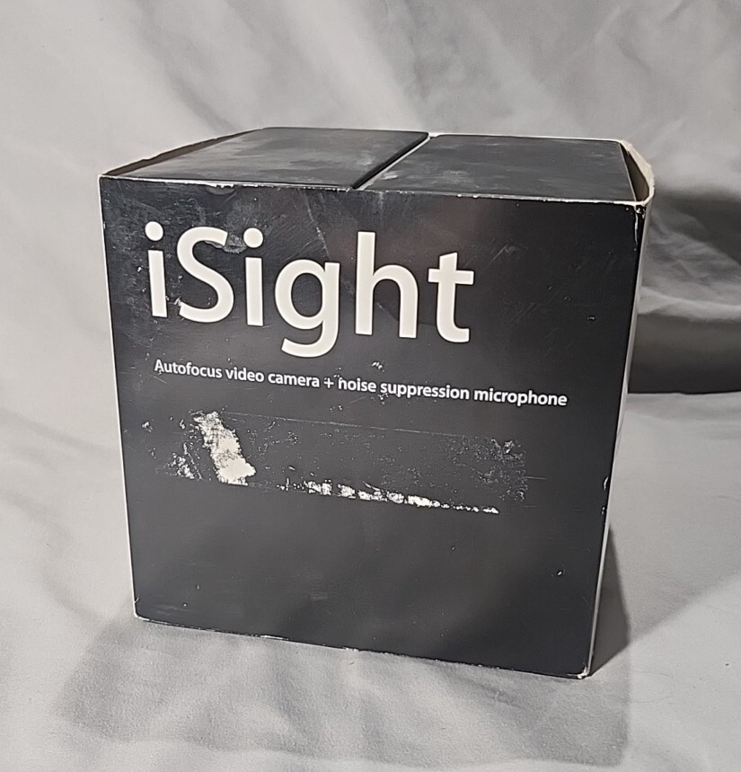Apple M8817LL/C iSight Mac FireWire Video Camera In Box Used 