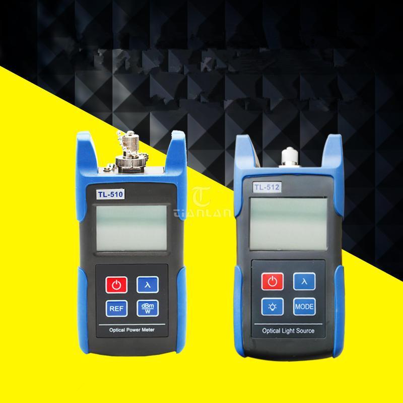 TL512 Fiber Optical Light Source & TL510A Optical Power Meter -70 ~+10dBm
