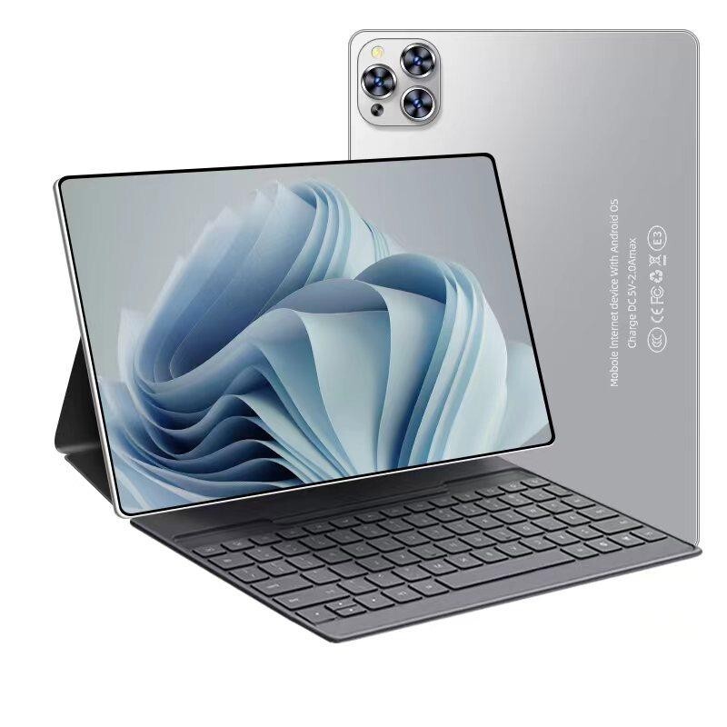 New Tablet 10. 1 inch 8G+256G ROM Android 12 Wifi 5G/4G Dual SIM Bundle Keyboard