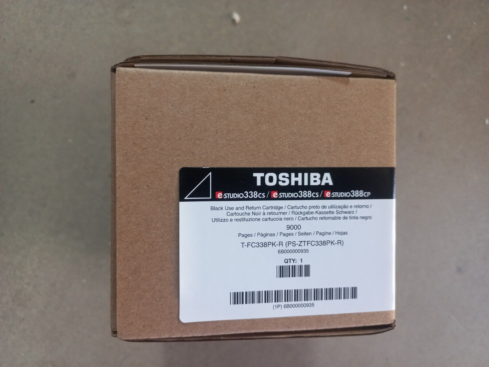 TOSHIBA  T-FC338PK R BLACK TONER CARTRIDGE E-STUDIO  338 388 CS CP 24B7312