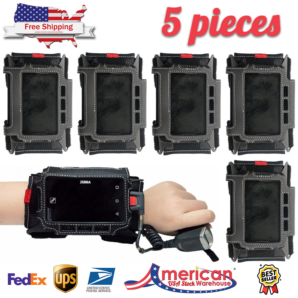 5pcs Wrist Mount with Medium/Large Strap for Zebra WT6000 PN:SG-NGWT-WMLCV-01