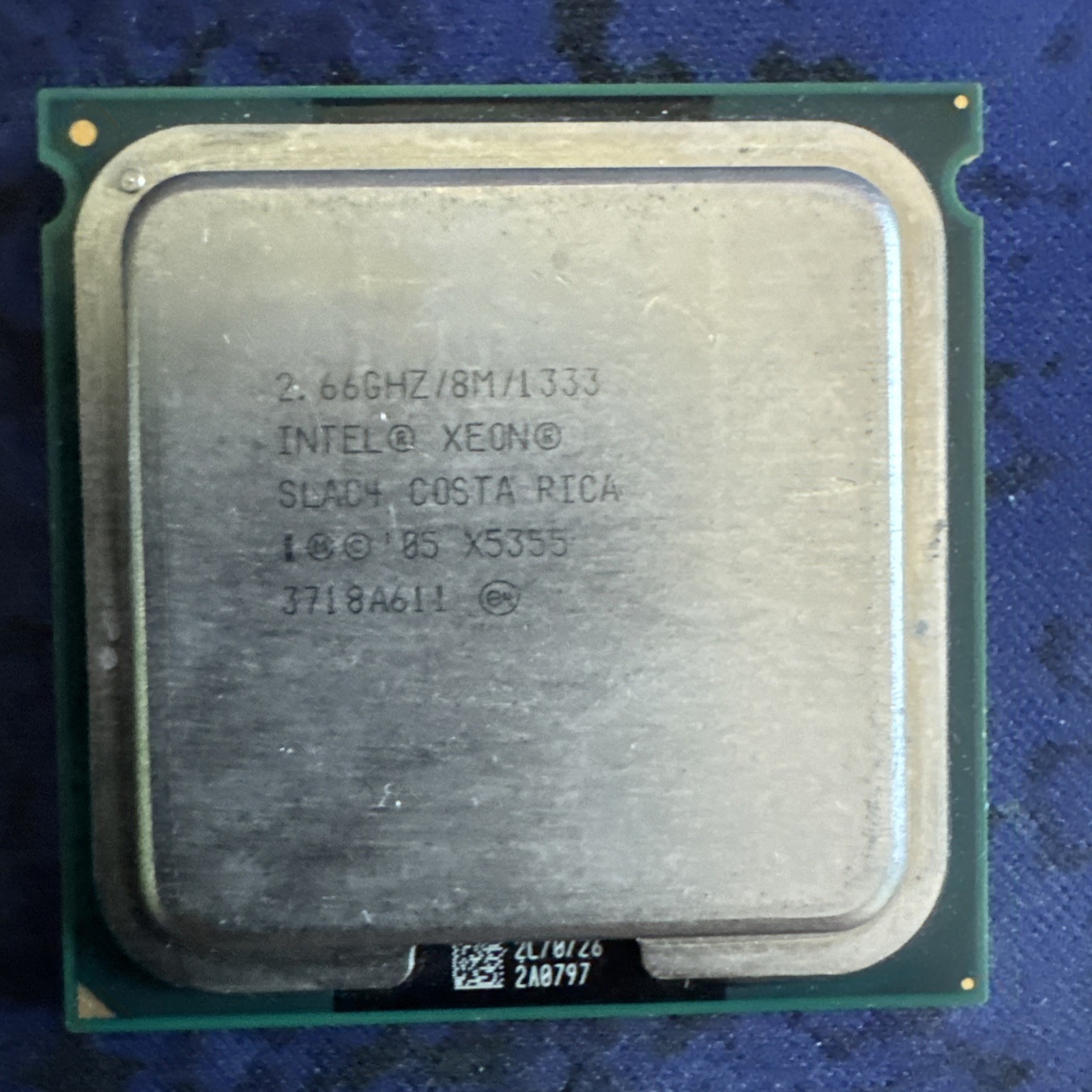 Intel Xeon X5355 2.66GHz Quad-Core (BX80563X5355P) Processor UNTESTED