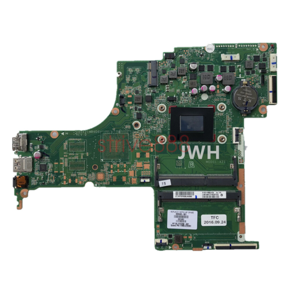 For HP 17-G with A10-8700P CPU Motherboard 809400-001 809400-501/601 DA0X21MB6D0