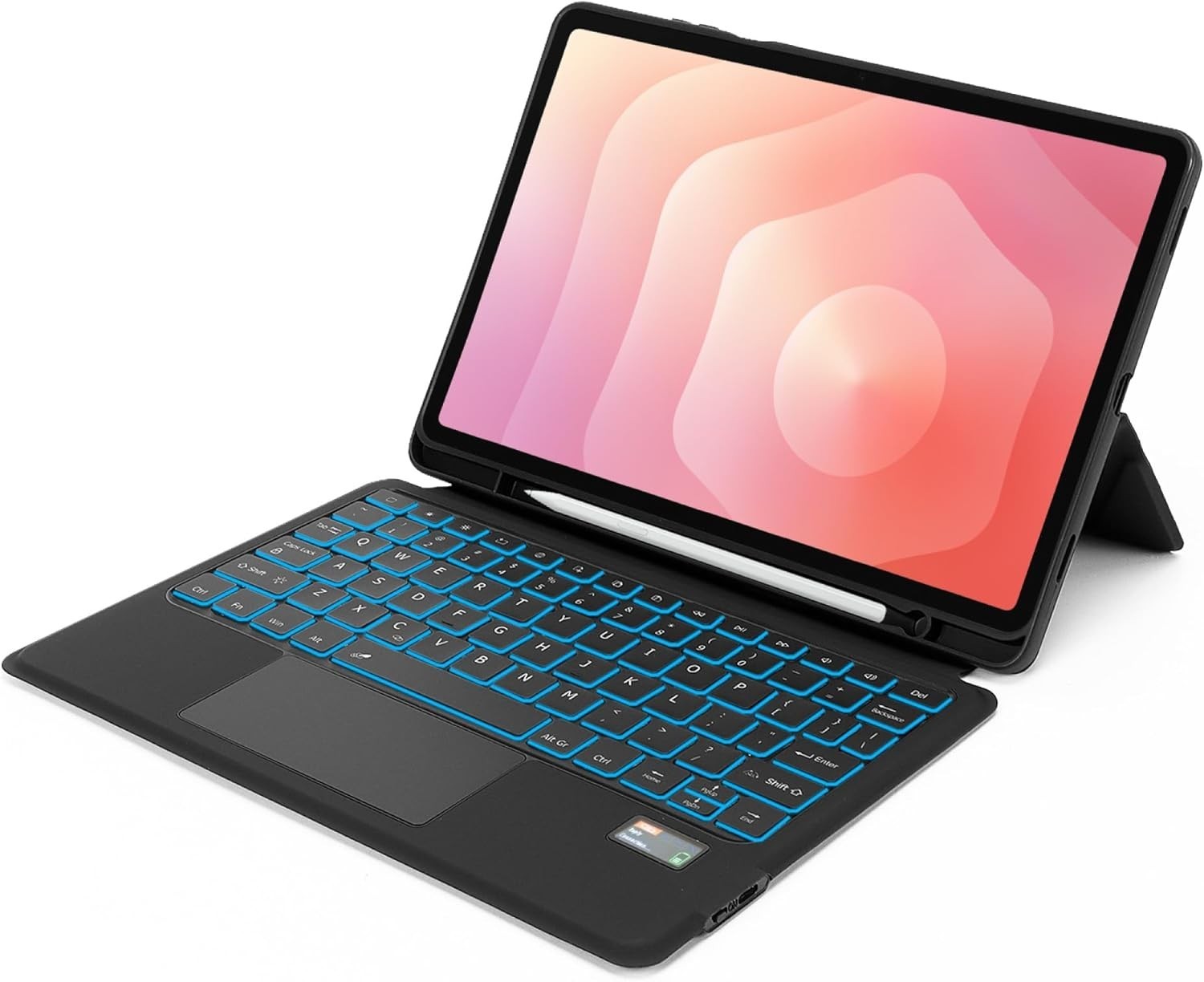 ProTouch Slim Keyboard Case Trackpad for Samsung Galaxy Tab S11 Black