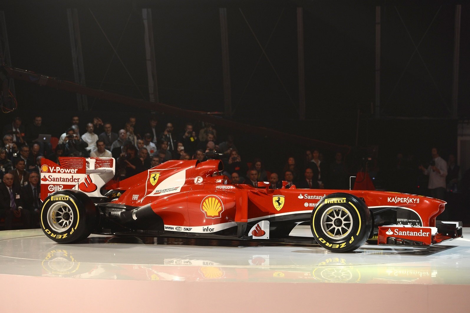 Cars 2013 f 1 f138 ferrari formula race racing Desk Mat Stitched