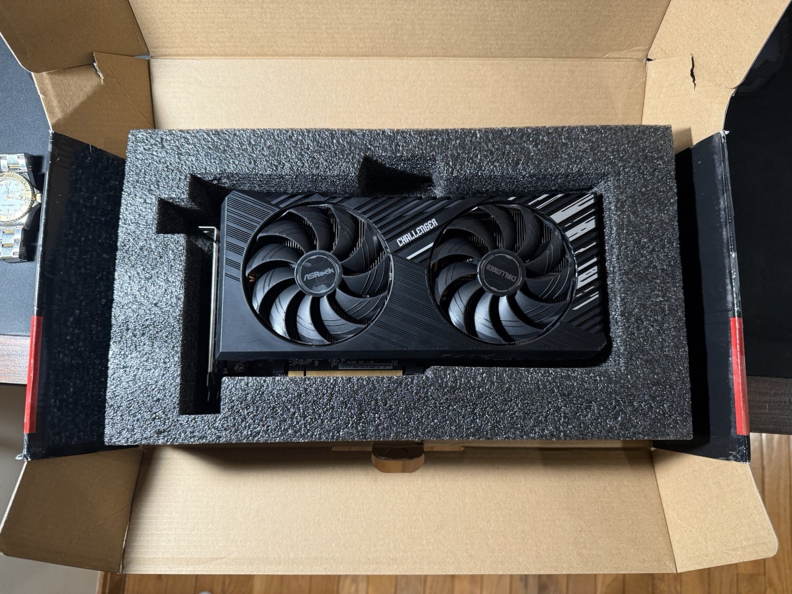 ASRock Challenger Radeon RX 7700 XT ATX Graphics Card, 12GB GDDR6, PCIe 4.0x16