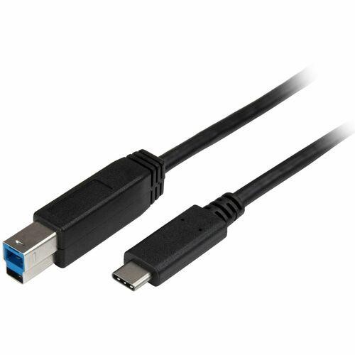 StarTech.com 2m 6 ft USB C to USB B Printer Cable - M/M - USB 3.0 USB315CB2M