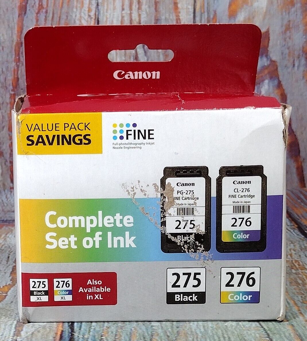 Canon Complete Set of Ink - 275 Black / 276 Color - BRAND NEW