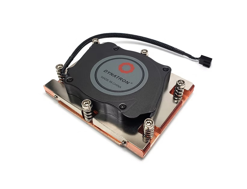 Dynatron J5 AMD Genoa Socket SP5 1U Rackmount Active  CPU Cooler