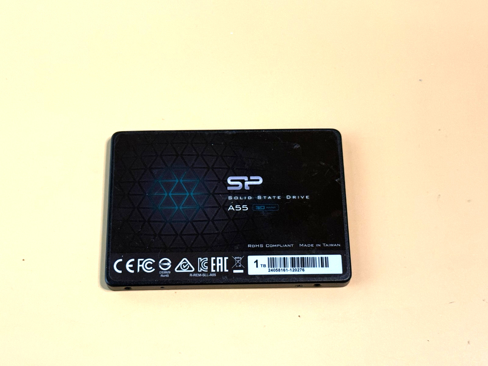 1TB SSD Silicon Power Ace A55 2.5" SATA III 3D NAND SP001TBSS3A55S25 - 65114