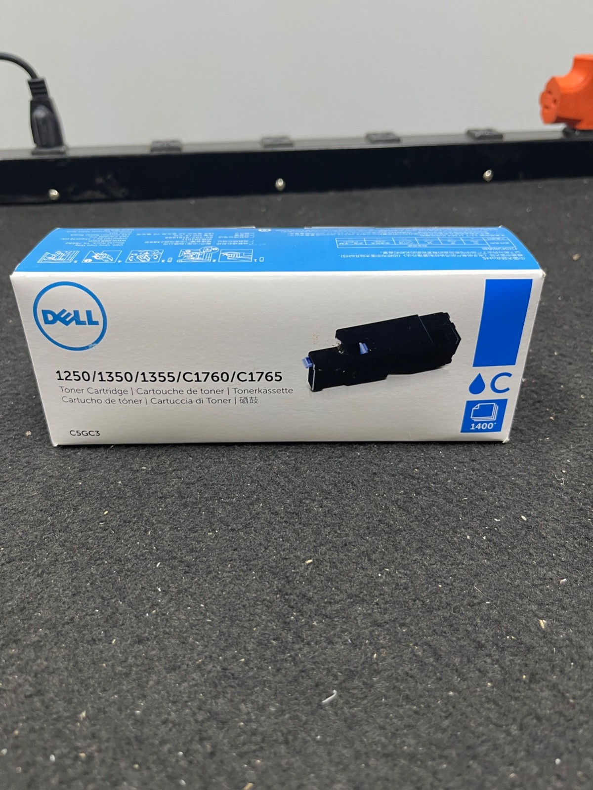 Genuine Dell 1250/1350/1355/ Cyan C5GC3 Toner Cartridge NEW OEM