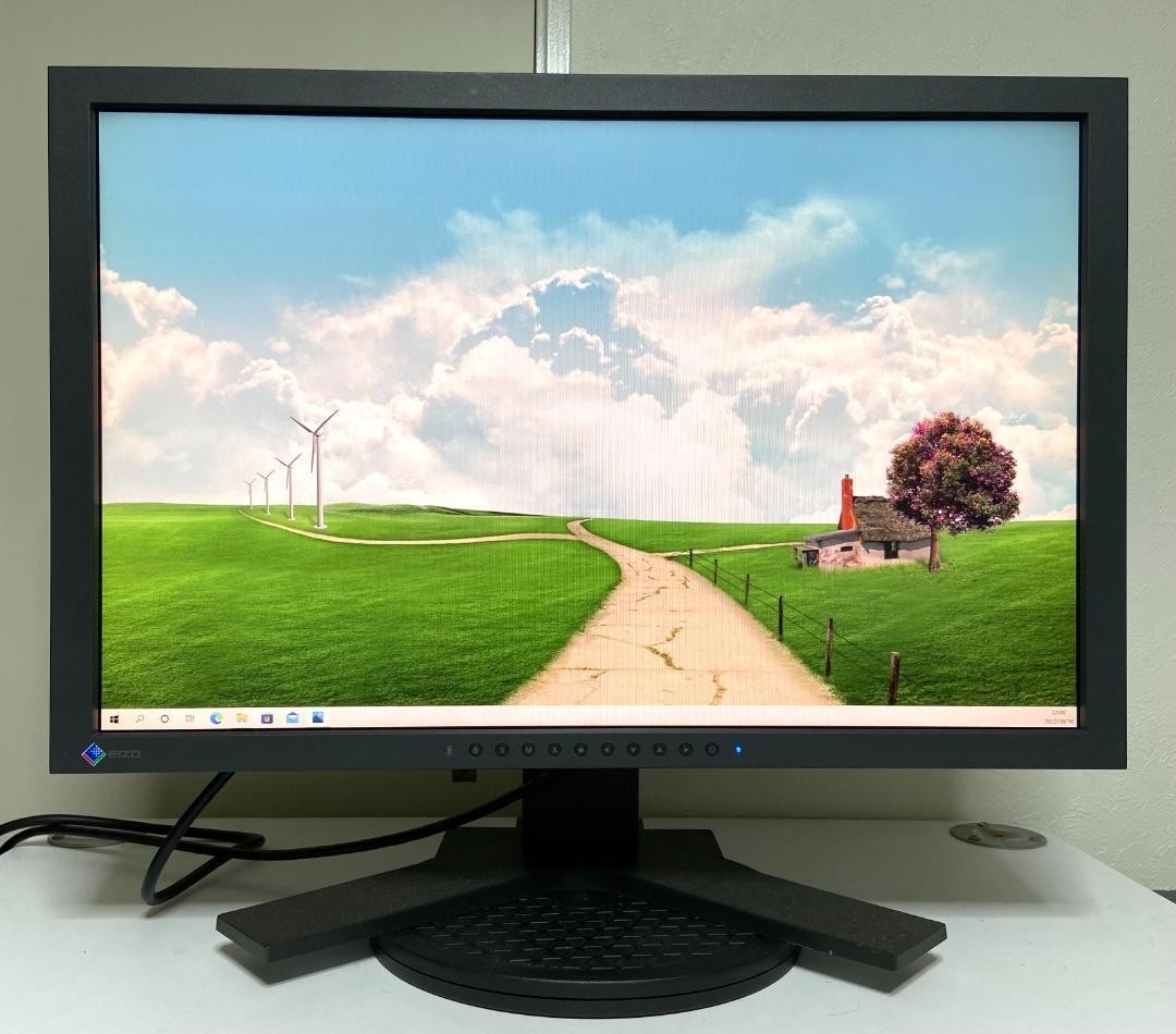 Eizo ColorEdge CG241W 24" Widescreen LCD Display Monitor working from japan